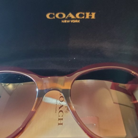 Coach Havana Striped Cat Eye Sunglasses - NWT! main image 5